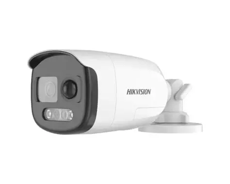 4K ColorVu PIR Siren Fixed Bullet Camera